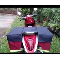 ราคา Kullasap กระเป๋าส่งพัสดุ ไซส์ L.PVC ผ้าเคลือบพีวีซี รุ่นฝาปิดรอบทั้ง3ด้าน แดง/กรมท่า (12700138)