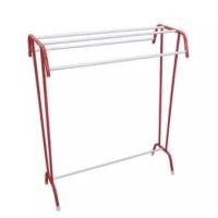 ราคา จริงใจจิปาฐะ ราวแขวนผ้า เอนกประสงค์ ตากผ้าขนหนู รุ่น1015T(เล็ก) ขนาด 467890CM มีสีให้เลือก แดงred (12678712)