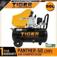 ราคา TIGER BY PUMA ปั๊มลม ปั๊มลมขับตรง 2HP ขนาด 50 ลิตร รุ่น PANTHER-50 (12684276)