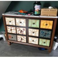 ราคา Thong ตู้ตกแต่งบ้านตู้ลิ้นชักสไตล์อเมริกัน ตู้เก็บของ ตู้สไตล์วินเทจ ลิ้นชักแข็งแรง ตู้ทิฟฟานี่3 (12682129)