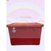 ราคา จริงใจจิปาฐะ ลังพลาสติก ลังมีล้อ 6 ล้อ ลังจัมโบ้ยักษ์ใหญ่มาก ขนาด 165 ลิตร ใหญ่ที่สุด จุใจมาก มี 2 สีให้เลือก ลังมีล้อ165Lแดงอมส้ม (12677765)