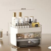 ราคา Jumper Kids ชั้นวางเครื่องสำอางค์ กล่องเก็บเครื่องสำอางค์ มีลิ้นชัก จัดระเบียบเครื่องสำอางค์ ใส่ขวดทรงสูงได้ โปร่งใส+ครีม ไม่มีฝาปิด (12681893)