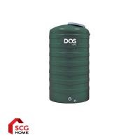 ราคา DOS ถังเก็บน้ำบนดิน รุ่น MINT (ท่อนอก) ECO-16/GR (1,000L-2,000L) สี LEAF GREEN 2,000 ลิตร (12647840)