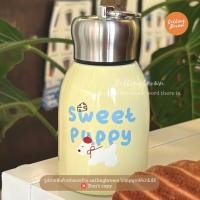 ราคา callingbrown [พร้อมส่ง ] Home cafe แก้วเก็บความเย็น แก้วน้ำ แก้ว ขวดน้ำ แก้วเก็บเย็น puppy (12677542)