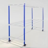 ราคา จริงใจจิปาฐะ ราวตากผ้า ราวแขวนผ้า 2เมตร ขนาด 65200175CM ร้านของเราขายแต่เหล็กเหลี่ยม 1 นิ้ว เท่านั้น แดงRed (12678803)