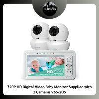 ราคา (Babysense®) 720P HD Digital Video Baby Monitor Supplied with 2 Cameras V65-2US (12679376)