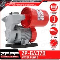 ราคา ZAPP ปั๊มน้ำ ปั๊มน้ำอัตโนมัติ (370 วัตต์) ขนาด 1 นิ้ว รุ่น ZP-GA370-MT (12685330)