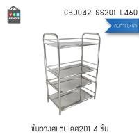 ราคา Homy ชั้นวางของอเนกประสงค์ในห้องครัว 4ชั้นมีล้อ (12692216)