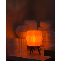 ราคา Nest โคมไฟ 3d print แบรนด์ Hikaru Studio Matte Tangerine ดำ (12685306)