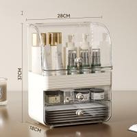 ราคา Jumper Kids ชั้นวางเครื่องสำอางค์ กล่องเก็บเครื่องสำอางค์ มีลิ้นชัก จัดระเบียบเครื่องสำอางค์ ใส่ขวดทรงสูงได้ โปร่งใส+ครีม มีฝาปิด (12681892)