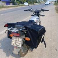 ราคา Kullasap กระเป๋าส่งพัสดุ ไซส์ M ผ้าเคลือบพีวีซี รุ่นราคาประหยัด MPVC ดำ (12699886)