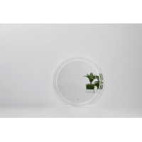 ราคา GRACE กระจก LED รุ่นแซฟไฟร์ ทรงกลม (แถบไฟ 2 แถบ) รุ่น WS-D80AL-60 (12693122)