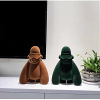 ราคา JAOKHONGBAAN โมเดลน้องลิงใส่แว่นสุดเท่ เขียว (12697271)