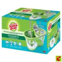 ราคา สก๊อตช์-ไบรต์ ชุดถังปั่นอีโคดูโอ้ววอช พร้อมไม้ถูพื้นไมโครไฟเบอร์ (12697815)