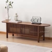 ราคา Loadingofficial-ชั้นวางทีวีไม้ไผ่สไตล์ญี่ปุ่น รุ่น 2 ชั้น สีไม้เข้ม แบบที่ 2 (12685027)