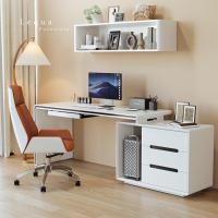 ราคา Lequa.furniture โต๊ะทำงาน โต๊ะคอม มีลิ้นชัก 3 ชั้น มีที่วาง CPU 160 cm. (12685271)