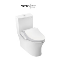 Toto สุขภัณฑ์สองชิ้น 4.5/3 ลิตร พร้อมฝาอัตโนมัติ รุ่น CST920UW1