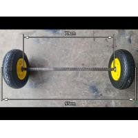 ราคา ๋JHW_ล้อรถเข็น ทั่วไป ล้อรถเข็นปูน(แบบเติมลม) 12นิ้ว(30cm)-ขอบสีเหลือง ได้มาตราฐาน+ลูกปืน 6204-รู20mm+เลือกแกนเพลาได้ (แ 95cm (12696739)