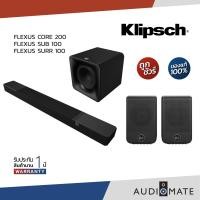 ราคา KLIPSCH FLEXUS CORE200+SUB100+SURR100 / Soundbar+SUBWOFER+SURR / 5.1.2 / รับประกัน 1 ปีโดย Sound Republic / AUDIOMATE Black (12692056)