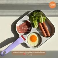 ราคา callingbrown 3in1 กระทะ 3หลุม ไม่ติดกระทะ สําหรับทําอาหารเช้า กระทะ3หลุม (12692389)