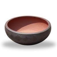 ราคา โรงโอ่งเรืองศิลป์ 3 - กระถางต้นไม้ กระถางบอนไซ 3 ไซส์ รุ่น กระถางหมุนเงิน ใหญ่ (12694239)