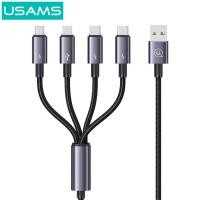 ราคา USAMS Cable รุ่น SJ 739 4 in 1 Type-C Fast Charging Cable 1.2 M. (12696651)