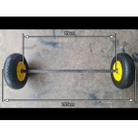 ราคา ๋JHW_ล้อรถเข็น ทั่วไป ล้อรถเข็นปูน(แบบเติมลม) 12นิ้ว(30cm)-ขอบสีเหลือง ได้มาตราฐาน+ลูกปืน 6204-รู20mm+เลือกแกนเพลาได้ (แ 105cm (12696740)