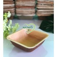 ราคา หมากนคร ถ้วยกาบหมากขนาด 5 x 5 นิ้ว แพค 50 ชิ้น ภาชนะธรรมชาติ ย่อยสลายได้ใช้แทนโฟมและพลาสติก (12699331)