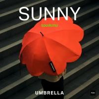 ราคา PDM ร่ม Sunny Umbrella (รุ่นด้ามโค้ง) สีส้ม (12693803)