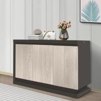ราคา Tomato Home ตู้มินิมอล Dolce sideboard | ตู้เก็บของ ตู้เอนกประสงค์ ตู้เสื้อผ้า ตู้เตี้ย Chic สวยหรูเรียบง่าย แข็งแรง ค TH-SB-D03-ฟอสซิลเทา (12693781)