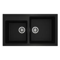 ราคา TEKA อ่างล้างจานแกรนิตสังเคราะห์ 2 หลุม LOTUS 90 2B TG Max แถมก๊อกน้ำเย็น (12695142)