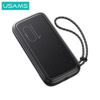 ราคา USAMS พาวเวอร์ แบงค์ รุ่น CD150 Dual USB with Lanyard 10000 mAh รับประกัน 1 ปี ฺสีดำ (12693675)