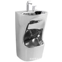 ราคา Thong อ่างล้างมือล้างเท้าในห้องน้ำสองระดับ แบรนด์ "ทอง" รุ่น2in1ดีไซน์สำหรับห้องน้ำมุสลิมวูดูเมท เงิน (12693670)