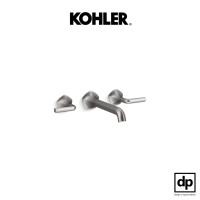 ราคา KOHLER Occasion ก๊อกอ่างล้างหน้า แบบผสมแบบติดผนัง รุ่นโอเคชัน สีไทเทเนี่ยมปัดลาย (12701017)