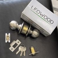 ราคา Leowood ลูกบิดหัวกลม สแตนเลส 304 สำหรับห้องทั่วไปและห้องน้ำ ลูกบิดประตู ห้องทั่วไป (12701058)