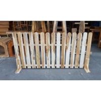 ราคา แพร่ไม้งาม รั้วไม้สัก รั้วสนามหญ้า รั้วแผ่นใหญ่ ไม้หนา ขนาด 50x100cmพร้อมขาตั้ง รั้วอย่างเดียว (12698224)