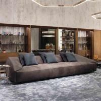 ราคา BUNISE Scandi โซฟากำมะหยี่หรูหรา สไตล์สแกนดิเนเวียน - ผ้ากำมะหยี่นุ่ม มีให้เลือกทั้งโซฟาเดี่ยว & ขนาดกลาง Dark Grey 290cm (12700905)