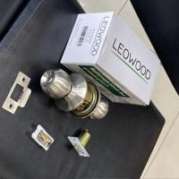 ราคา Leowood ลูกบิดหัวกลม สแตนเลส 304 สำหรับห้องทั่วไปและห้องน้ำ ลูกบิดประตู ห้องน้ำ (12701057)