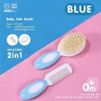 ราคา PAPA BABY ชุดแปรง หวีเด็กทารก รุ่น ST085 หวีเด็ก แปรงเด็ก ฟ้า (11045847)