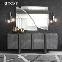 ราคา BUNISE BG1221 ตู้ไซด์บอร์ดหรูหราลายหินอ่อน - ดีไซน์โมเดิร์นอิตาลี, สแตนเลส, ชั้นวางทีวี & ตู้เก็บของ, ขนาด 180-240 ซม. 240cm (12702575)