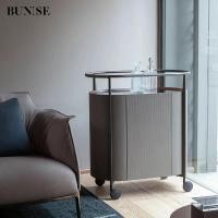ราคา BUNISE BG1216 ตู้เก็บของอเนกประสงค์สไตล์อิตาลี - ชั้นวางทีวีพร้อมที่เก็บของ, ตู้เก็บของมีล้อ, ดีไซน์มินิมอลนอร์ดิก 220cm cabinet (12702402)