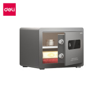 ราคา Deli ตู้เซฟอิเล็กทรอนิกส์ ตู้เซฟสแกนลายนิ้วมือ ระบบอัจฉริยะ เปิดอัตโนมัติ เมื่อใส่รหัส สัญญานเตือนเมื่อผิดปกติ Safe Box สแกนนิ้ว-30x40x31 cm (12550507)