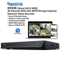 ราคา Reolink NVS36 เครื่องบันทึกกล้องวงจรปิด NVR 36Ch with 48TB Storage Capacity (none PoE & HDD) (12658335)