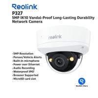 ราคา Reolink P327 กล้องวงจรปิด 5MP IK10 Vandal-Proof PoE Camera, Long-Lasting Durability (12658463)