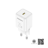 ราคา PISEN หัวชาร์จเร็ว GaN 20W PD พร้อมสาย USB-C to Lightning สำหรับ iPhone, iPad (ชุดชาร์จไว ไอโฟน ไอแพด) ประกันศูนย์ 20W USB-C 1 PORT (12702874)