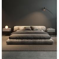 ราคา BUNISE Lamp เตียงผ้า - เตียงคู่สไตล์ญี่ปุ่นมินิมอล ขนาดใหญ่ สำหรับห้องนอนกว้าง QUEEN (12703083)