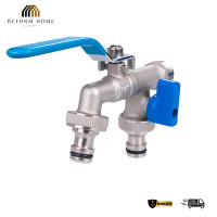 ราคา Reform Home ก๊อกสนามสองทาง ก๊อกสนาม 2 ทาง ก๊อกบอล 2 ทาง ก๊อกน้ำ2ทาง ขนาด 1/2 นิ้ว Normal (12704454)