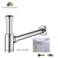 ราคา Reform Home ท่อน้ำทิ้ง ชุดอุปกรณ์ท่อน้ำทิ้ง แบบหนา ชุบโครเมี่ยมเงางาม วัสดุคุณภาพ Normal (12704490)
