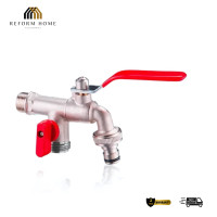 ราคา Reform Home ก๊อกสนามสองทาง ก๊อกสนาม2ทาง ก๊อกบอล 2 ทาง ก๊อกน้ำ2ทาง ขนาด 1/2 นิ้ว Normal (12704449)