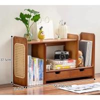 ราคา Loadingofficial-ชั้นวางของ / วางหนังสือไม้สไตล์ญี่ปุ่น สามารถปรับเข้า-ออกได้ รุ่นหวาย (12705087)